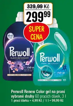TEMPO Perwoll Renew Color gel na praní nabídka