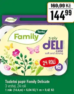 TEMPO Toaletní papír Family Delicate nabídka