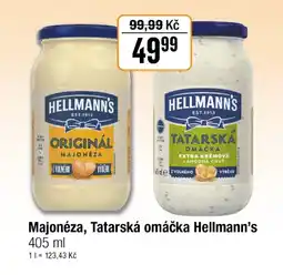 TEMPO Majonéza, Tatarská omáčka Hellmann's nabídka