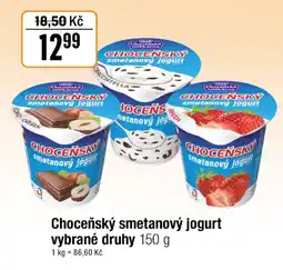 TEMPO Choceňský smetanový jogurt nabídka
