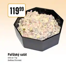 TEMPO Pařížský salát nabídka