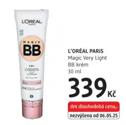 dm drogerie L'ORÉAL PARIS Magic Very Light BB krém nabídka
