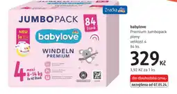 dm drogerie Babylove Premium Jumbopack pleny nabídka