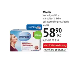 dm drogerie Mivolis cucací pastilky nabídka