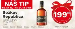 Konzum Božkov Republica nabídka