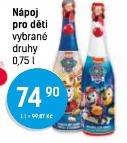 Konzum Nápoj pro děti nabídka