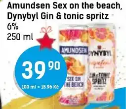 Konzum Amundsen Sex on the beach, Dynybyl Gin & tonic spritz nabídka