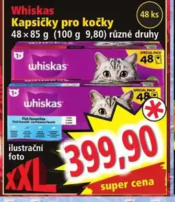Norma Whiskas Kapsičky pro kočky nabídka