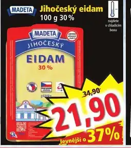 Norma MADETA Jihočeský eidam nabídka