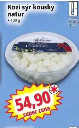 Norma Kozí sýr kousky natur nabídka