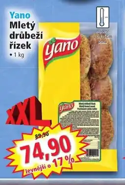 Norma Yano Mletý drůbeží řízek nabídka