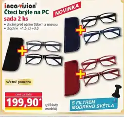 Norma Čtecí brýle na PC nabídka