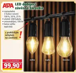 Norma LED dobíjecí závěsná žárovka nabídka