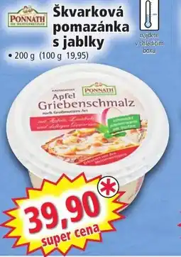 Norma Škvarková pomazánka s jablky nabídka