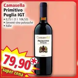 Norma Camasella Primitivo Puglia IGT nabídka