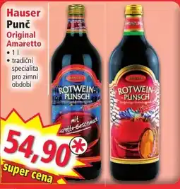 Norma Hauser Punč nabídka