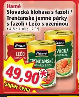 Norma Hamé nabídka