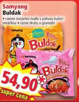 Norma Samyang Buldak nabídka