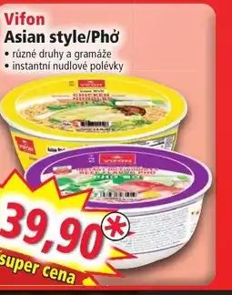 Norma Vifon Asian style/Pho nabídka