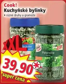 Norma Cook! Kuchyňské bylinky nabídka