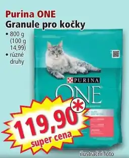 Norma Purina One Granule pro kočky nabídka