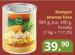 Potraviny CZ Kompot ananas Essa nabídka