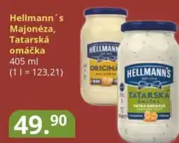 Potraviny CZ Hellmann's Majonéza, Tatarská omáčka nabídka