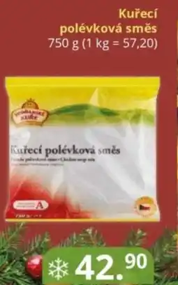 Potraviny CZ Kuřecí polévková směs nabídka