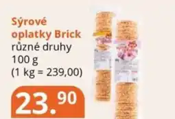 Potraviny CZ Sýrové oplatky Brick nabídka