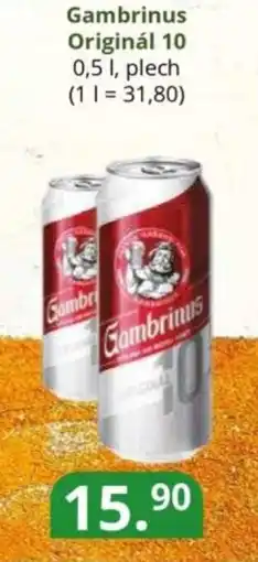 Potraviny CZ Gambrinus Originál 10 nabídka