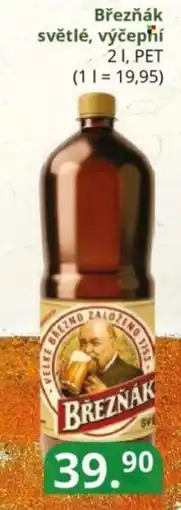 Potraviny CZ Březňák světlé, výčepní nabídka