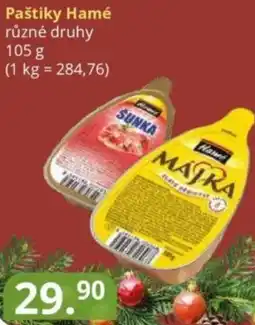 Potraviny CZ Paštiky Hamé nabídka