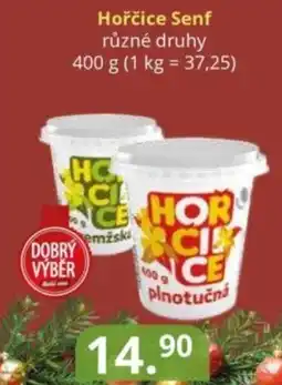 Potraviny CZ Hořčice Senf nabídka