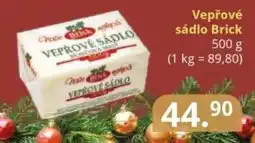 Potraviny CZ Vepřové sádlo Brick nabídka