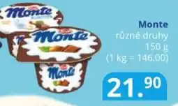 Potraviny CZ Zott Monte nabídka