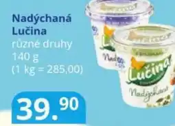 Potraviny CZ Nadýchaná Lučina nabídka