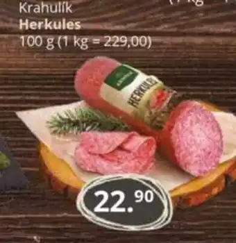 Potraviny CZ Krahulik Herkules nabídka
