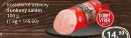 Potraviny CZ Kostelecké uzeniny Šunkový salám nabídka