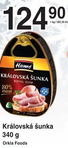 Coop hb Hame Královská šunka nabídka