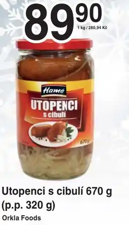 Coop hb Hame Utopenci s cibulí nabídka