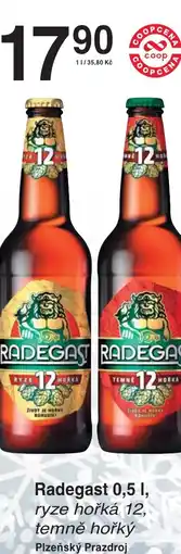 Coop hb Radegast, ryze hořká 12, temně hořký nabídka