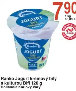 Coop hb Ranko Jogurt krémový bílý s kulturou Bifi nabídka