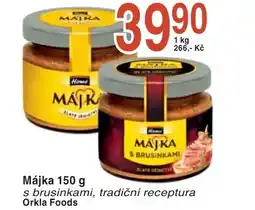 Coop hb Hame Májka s brusinkami, tradiční receptura nabídka