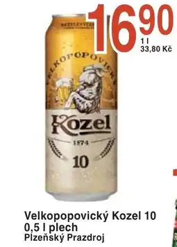 Coop hb Velkopopovický Kozel 10 nabídka