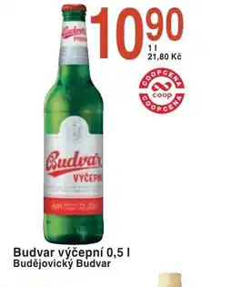Coop hb Budvar výčepní nabídka