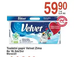 Coop hb Toaletní papír Velvet Zima nabídka