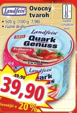Norma Landfein Ovocný tvaroh nabídka
