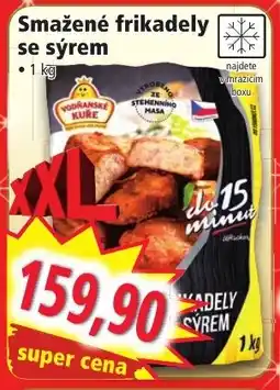Norma Smažené frikadely se sýrem nabídka