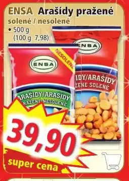 Norma ENSA Arašídy pražené nabídka