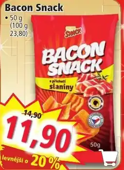 Norma Bacon Snack nabídka